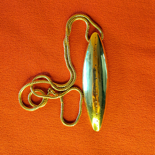 Vintage Collier avec pendentif ovale Gil d'Agena